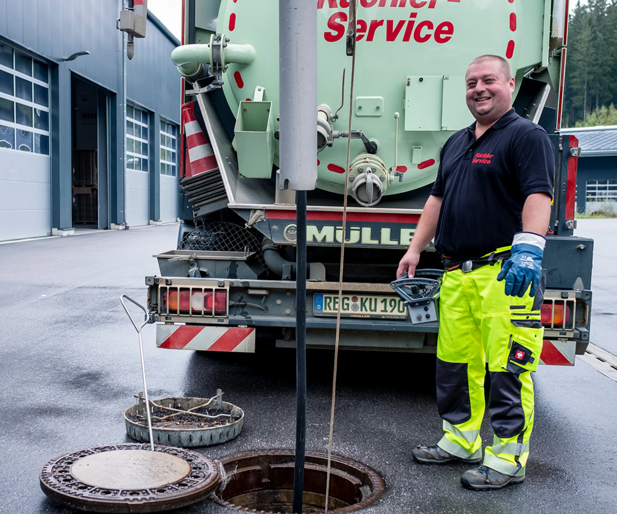 Kanalreinigung Künzing mit moderner Technik